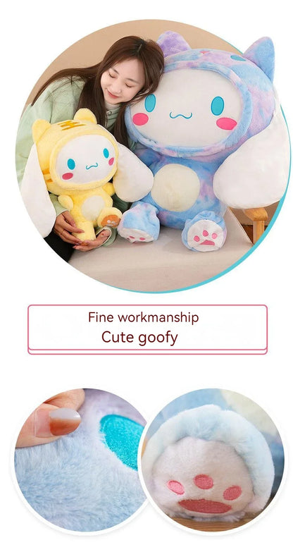 27-47cm Aoger Japanese Cartoon Girlish Heart Cinnamoroll Cute Plushie Toy Soft Stuffed Dolls Toys For Children'S Birthday Gift