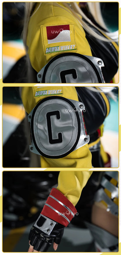 LAST BATCH UWOWO Genshin Impact Fanart Ningguang Auto Racing Suit Cosplay Costume