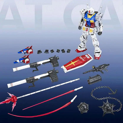 In Stock FAT CAT Model RX-78-2 2.0 MG 1/100 Assembly Model Kit Special RG 1/144 Enlarged Version Action Figure Plastic Model Toy