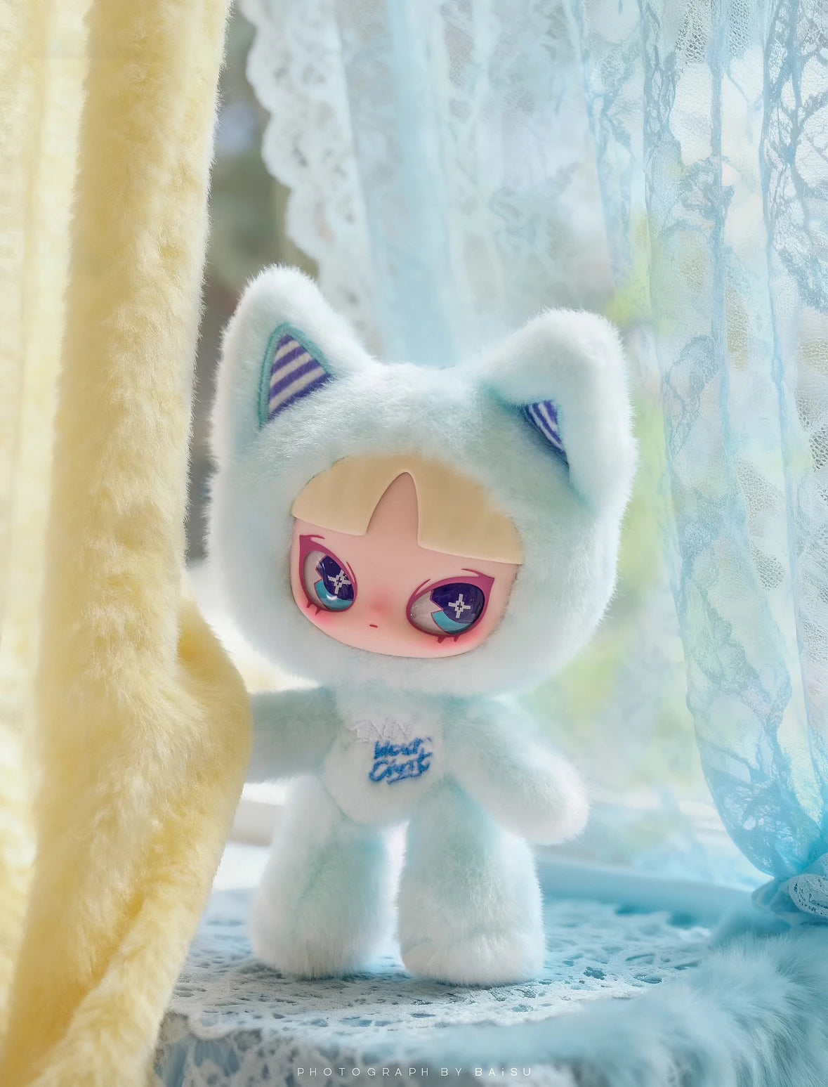 INNS Cat Inn Your Chat Series Mystery Blind Box Fluffy Kawaii Plush Doll Backpack Pendant Collectible Trendy Toy