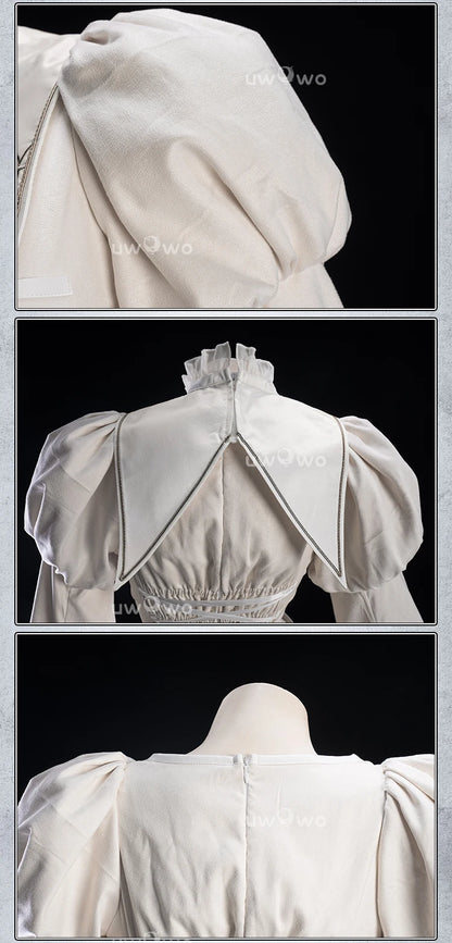 LAST BATCH UWOWO Game 2B Collab White Cosplay Costume Maid Dress Halloween Costume