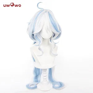 UWOWO Furina Cosplay Hat Genshin Impact Furina Focalors Cosplay Hydro Archon Fontaine Rococo Style Headwear with Acces