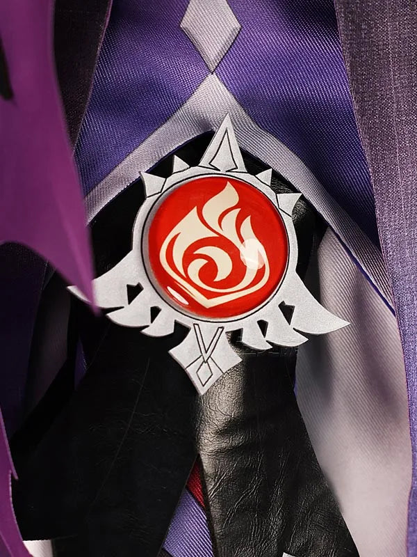 Genshin Impact Durin Cosplay Costume Wig Uniform Headwear Game Role Play Outfit Halloween Christmas Party for Women Men Girls