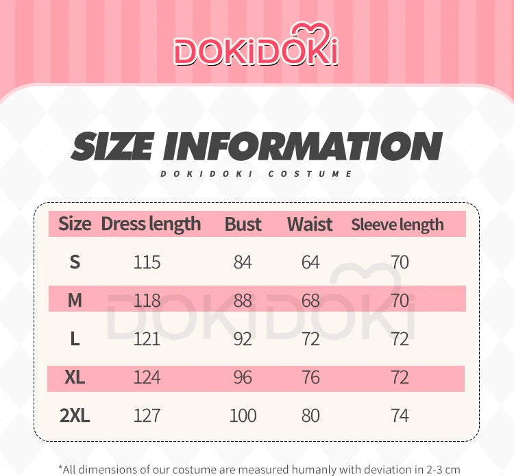 Mikuu Cosplay Costume【S-2XL】DokiDoki-N Mikku Cosplay Cheongsam Women Sexy Purple Dress Halloween Little Zombie Plus Size