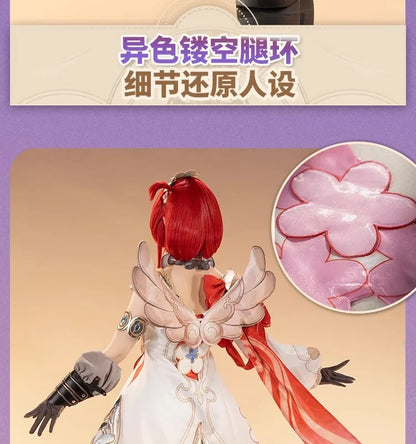 Honkai Star Rail Tribbie Cosplay Costume Wig Dress Uniform Headwear Wings Halloween Party Women Girls Carnival Role Play Props