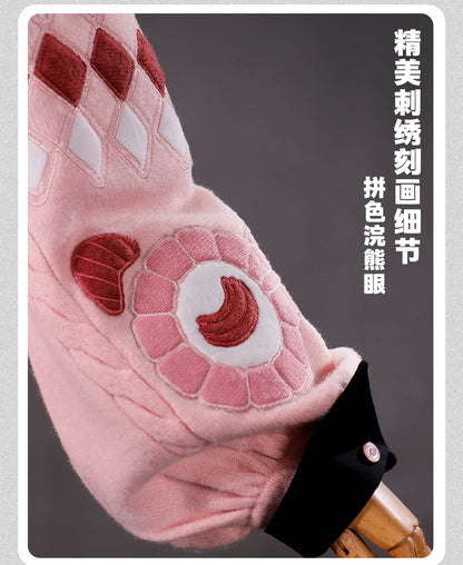 Zenless Zone Zero Ukinami Yuzuha Cosplay Costume Wig Skirt Sweater Uniform Backpack Headwear Spook Shack Halloween Party Women