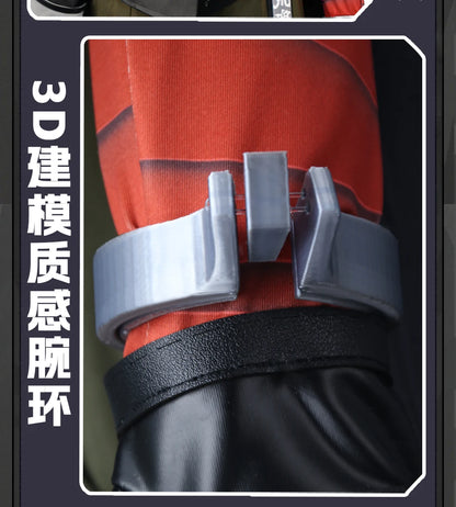 Zenless Zone Zero Komano Manato Cosplay Costume Wig Uniform Ears Spook Shack Halloween Party for Women Men Girls Role Play Props