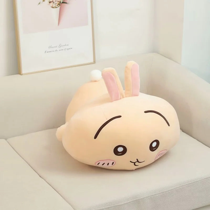 Very Soft Chiikawa Back Cushion Stuffed Anime Sofa Bed Home Decor Hachiware Usagi Cartoon Throw Pillow Gifts Girl Home Decor