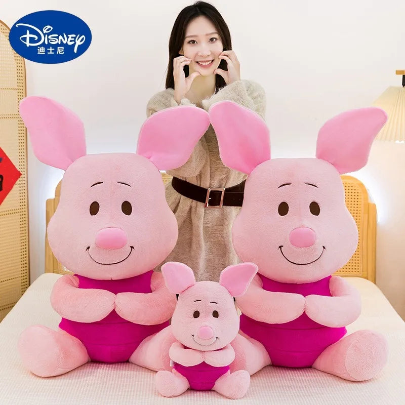 60/80/100cm Super Big Size Piglet Disney Anime Plush Stuffed Doll Kawaii Room Decoration Plushies Children's Pillow Holiday Gift