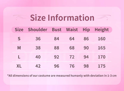 Juno Kiriko Cosplay Costume Game Cosplay【XS-2XL】DokiDoki-R Women Costume Magic Girl Juno Cosplay Plus Size Halloween
