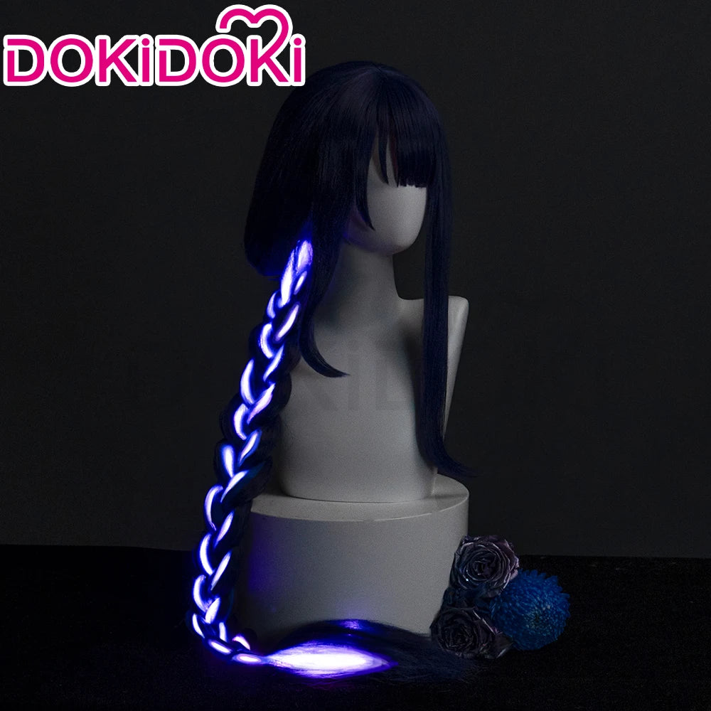 Mavuika/Raiden Shogun/Neuvillette/Venti Luminous Wig Game Genshin Impact DokiDoki Baal Cosplay Neuvillette Front Lace Wig