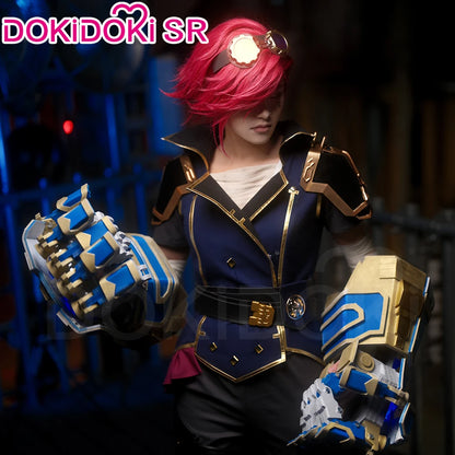 IN STOCK Vii Cosplay Costume Game Cosplay【S-3XL】DokiDoki-SR Women Uniform Suit Vii Costume Halloween Plus Size
