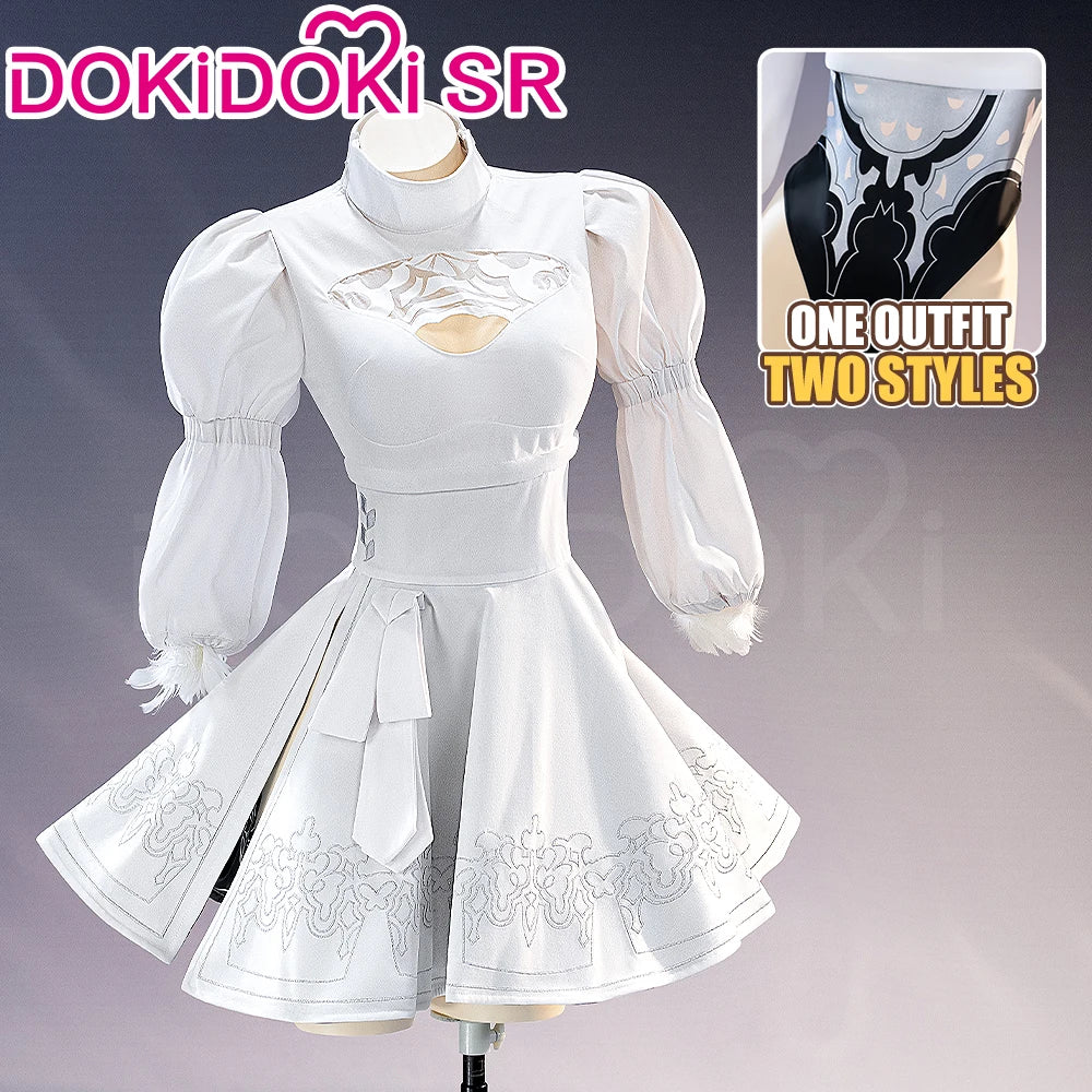 2B/2P Cosplay Costume Game Cosplay DokiDoki-SR Cosplay Female 2P Sexy Dress Costume Two Styles Women Cosplay Halloween