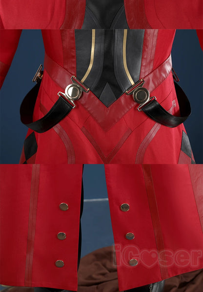 Honkai Star Rail Fate Archer Cosplay Costume Wig Uniform Coat Outfit Festival Halloween Party for Women Girls Carnival iCoser