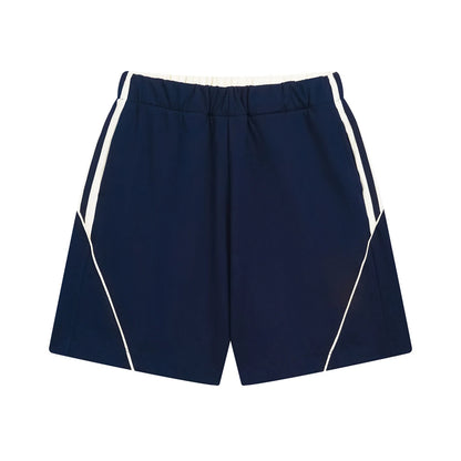 ZODF Fashion Men Summer 250gsm Patchwork Shorts Unisex High Street Loose Fit Quick Dry Sport Shorts Brand Streetwears HY1049