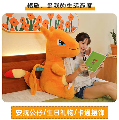 35/45/65CM Pokémon Plush Toy Charizard Plushies Cartoon Anime Stuffed Kawaii Ornamen Comfortable Soft Doll Children Toy Gift