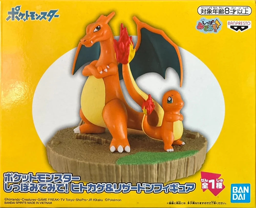 Banpresto Pokemon Charmander Charizard Pikachu Figures 9-14cm PVC