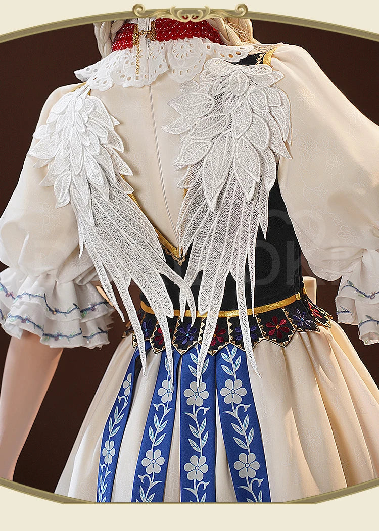 IN STOCK Perfumer Vera Nair Cosplay Costume Game Identity V DokiDoki-SR Women Halloween Costume Perfumer Judith the Dove