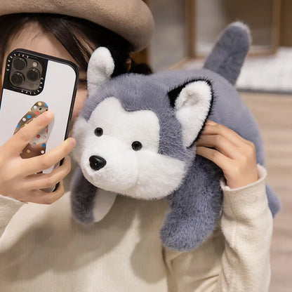 18-40cm Cozy Lying Stuffed Animals Cute Racoon Capybara Sloth Dog Plush Toys Soft Kawaii Soft Doll Sleep Pillow For Girl Boy