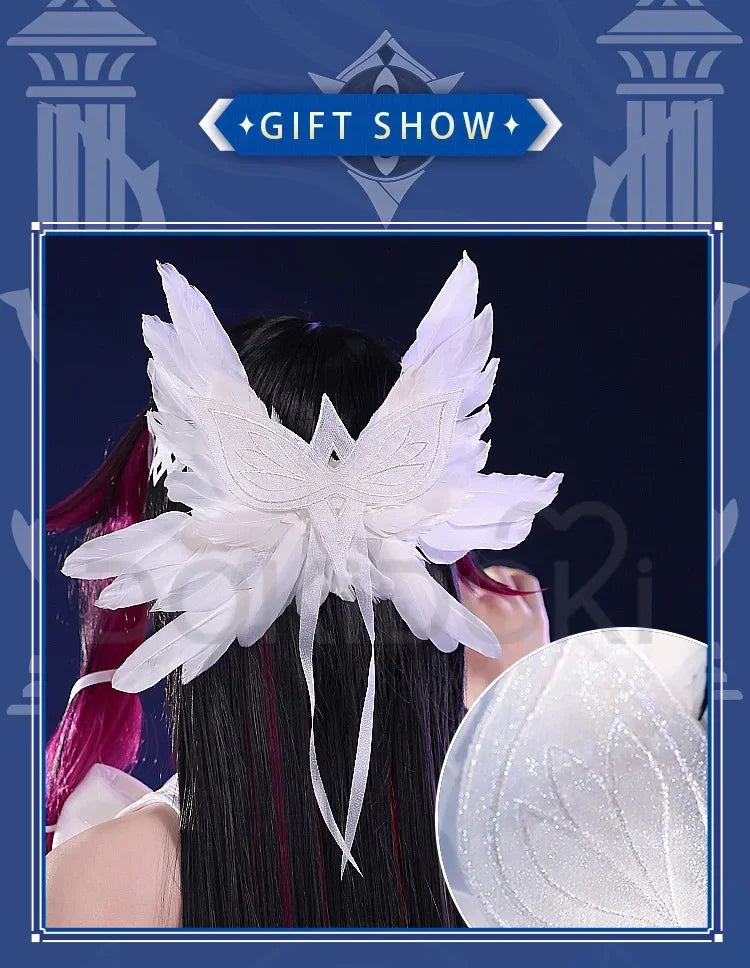 IN STOCK Columbina Cosplay Game Genshin Impact Fatui Harbinger Cosplay Costume DokiDoki-SR Cloak Women Cosplay Christmas