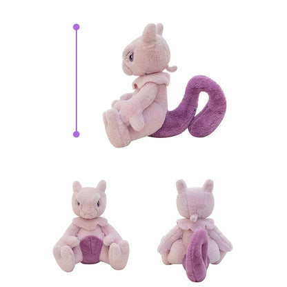 35/85cm Mewtwo Pokemon Plush Toys Large Anime Doll Pillow Cartoon Mew Pokémon Plushie Kawaii Stuffed Gift for Kids Birthday