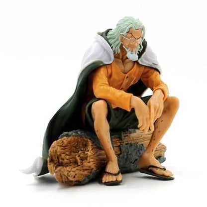 New 2025 Anime One Piece Silvers Rayleigh Action Figures Pvc Model Statue Room Collection Decoration Ornament Toy Birthday Gift