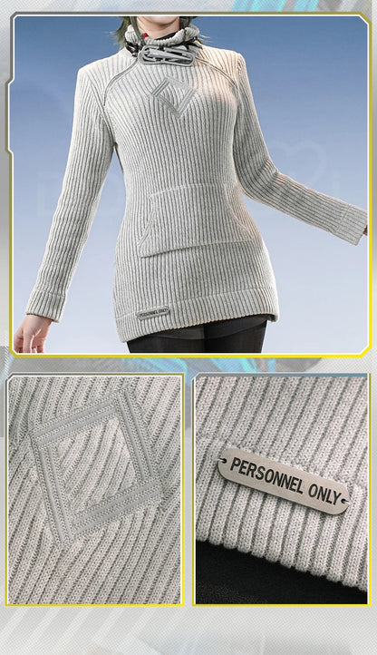 Endministrator A B Cosplay Costume Game Arknights DokiDoki-SR Men Endministrator Cosplay Mask Halloween