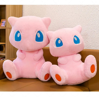45/55cm Big Size Pokemon Mew Cartoon Anime Plush Stuffed Doll Room Decoration Plushies Pillow Peluche Ornaments Children's Gifts