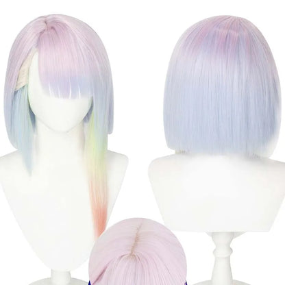 NONE Lucy Cosplay Wig 45cm High-Temperature Fibre - lucy wig