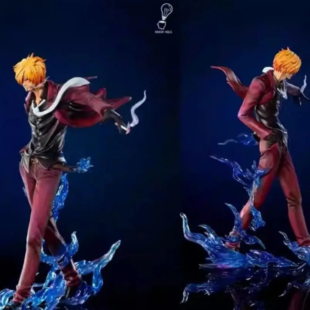24cm One Piece Sanji Anime Figure Fashion Show Sanji Figurine Pvc Model Statue Doll Decoration Collection Ornaments Toys Gift