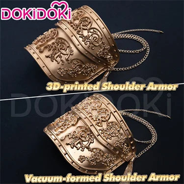 【Last Batch】IN STOCK Rumii Miraa Zoeyy Cosplay Costume【S-3XL】DokiDoki-SR Women Golden Costume Rumii Cosplay Suit Plus Size