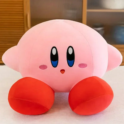 50cm Big Size Star Kirby Anime Plush Stuffed Doll Pink Plushies Room Decoration Kawaii Peluche Pillow Children's Holiday Gift