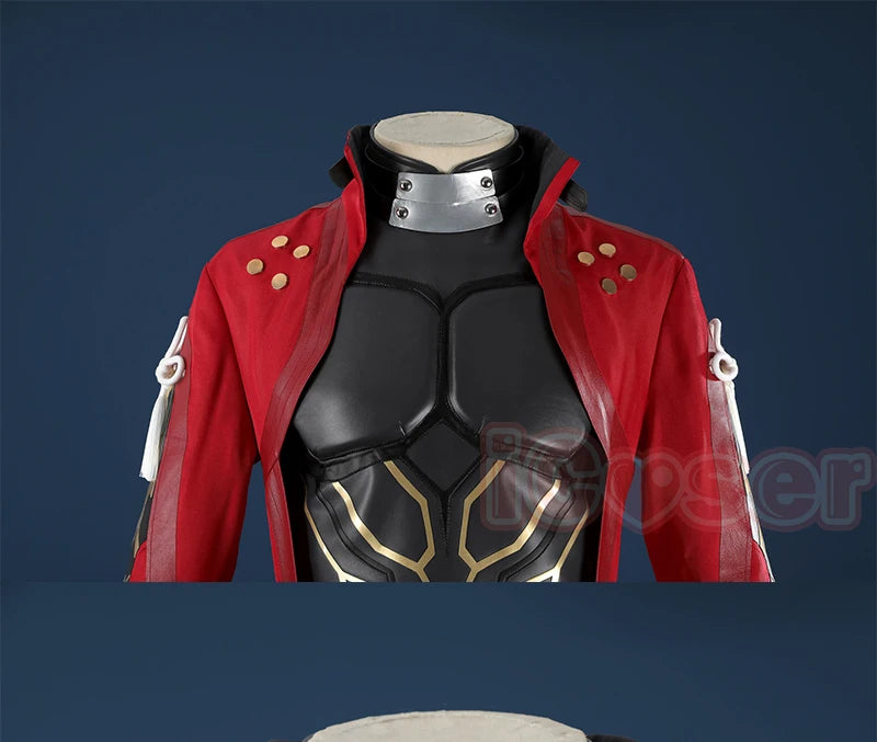 Honkai Star Rail Fate Archer Cosplay Costume Wig Uniform Coat Outfit Festival Halloween Party for Women Girls Carnival iCoser