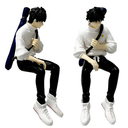 New Jujutsu Kaisen Fushiguro Megumi Action Figural Sitting Doll Car Decoration PVC Model Kids Gifts Model Toys