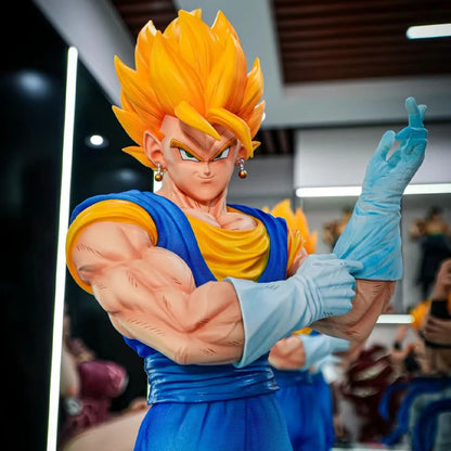 Jt Statue Gogeta Vegetto Figure Dragon Ball Jt Vegetto Gogeta Statue with Base Super Saiyan Action Figures Collection Model Toys