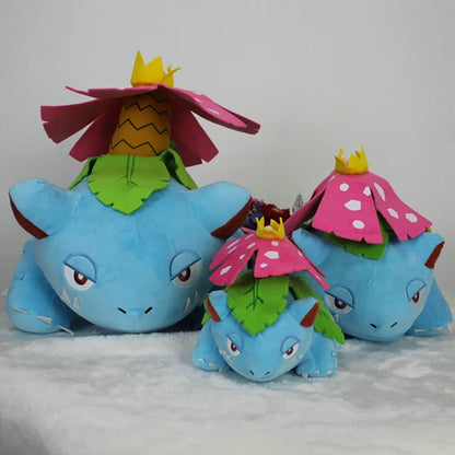 Pokemon Venusaur Plush Toy Cute Cartoon Doll Anime Soft Pokémon Soft Plushie Pillow Stuffed Home Decoration Gift for Children