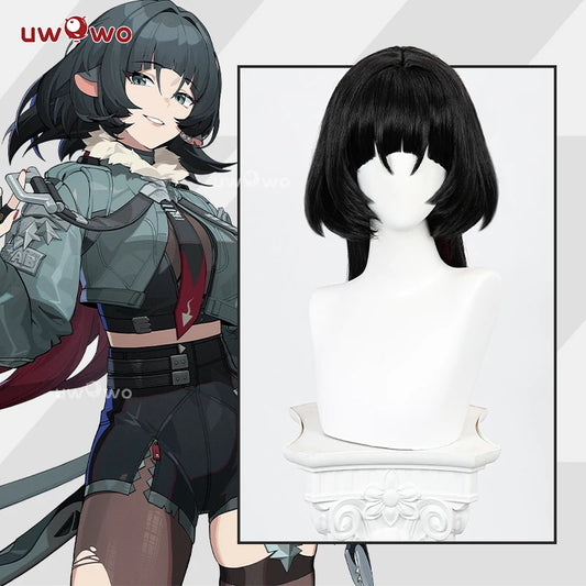 UWOWO Jane Doe Wig Game Zenless Zone Zero Cosplay/ZZZ Cosplay Jane Doe Cosplay Wig