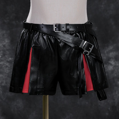 iCoser Arknights Exusiai The New Covenant Cosplay Costume Wig Uniform Luminous Headwear Halloween Party for Women Girls Carnival