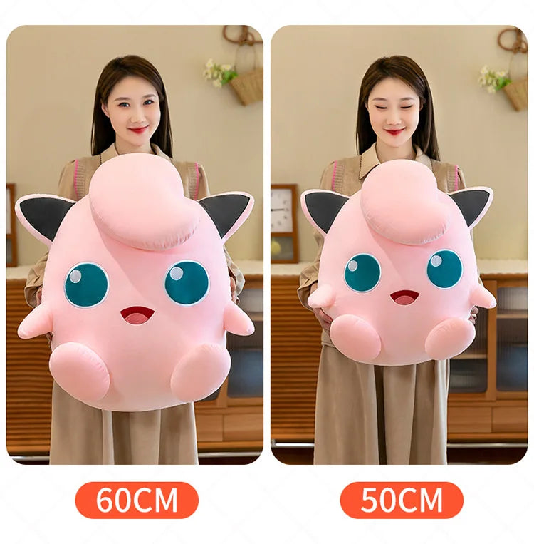 30/40/50CM Big Size Pokemon Jigglypuff Plush Kawaii Cartoon Anime Plushies Pillow Soft Doll Stuffed Plushies Children's Gifts