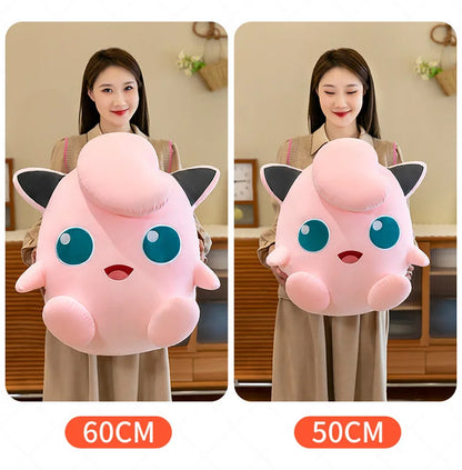 30/40/50CM Big Size Pokemon Jigglypuff Plush Kawaii Cartoon Anime Plushies Pillow Soft Doll Stuffed Plushies Children's Gifts