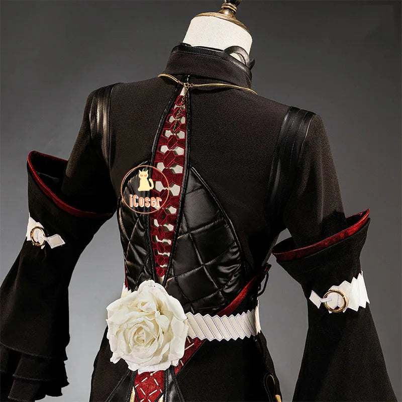 Zenless Zone Zero Isolde Cosplay Costume Wig Uniform Headwear Pendant Halloween Party Women Girls Props Game Role Play Outfit