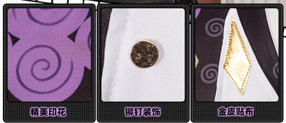 Zenless Zone Zero Yidhari Cosplay Costume Wig Uniform Hat Outfit Spook Shack Halloween Party for Women Girl Carnival Prop iCoser