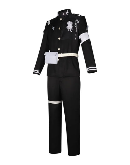 iCoser The Hundred Line Takumi Sumino Cosplay Costume Wig Battle Uniform Last Defense Academy Halloween Party Women Men Festival