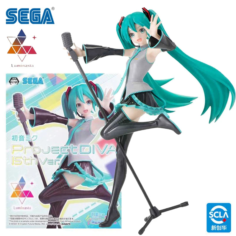 Bandai Hatsune Miku Project Diva 18CM PVC Model Figure