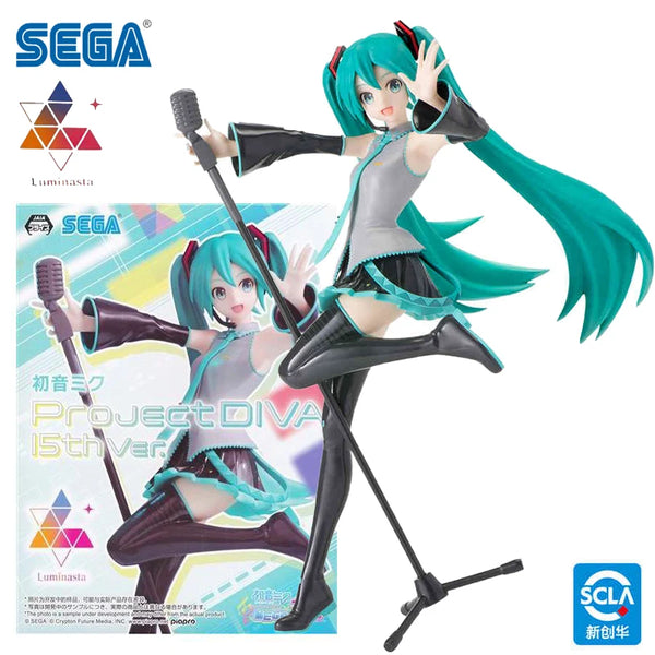 Bandai Hatsune Miku Project Diva 18CM PVC Model Figure