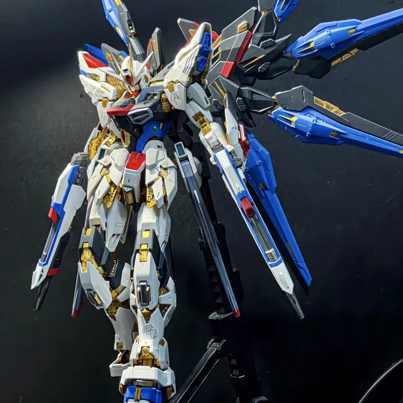 【IN STOCK】CHANGLONG 7701 Strike Freedom MGEX MG 1/100 Assembly Model Kit Anime Figure Collectible Customized Children's Toy Gift
