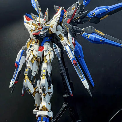 【IN STOCK】CHANGLONG 7701 Strike Freedom MGEX MG 1/100 Assembly Model Kit Anime Figure Collectible Customized Children's Toy Gift