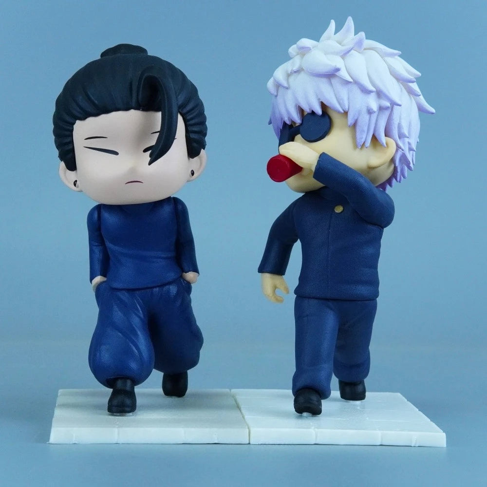 11cm Anime Jujutsu Kaisen PVC Action Figure Geto Suguru & Gojo Satoru Model Toy Gift