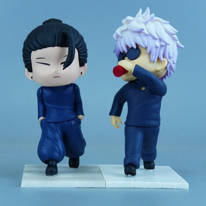 11cm Anime Jujutsu Kaisen PVC Action Figure Geto Suguru & Gojo Satoru Model Toy Gift