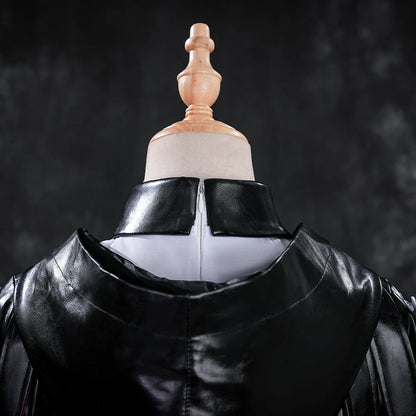 iCoser Arknights Exusiai The New Covenant Cosplay Costume Wig Uniform Luminous Headwear Halloween Party for Women Girls Carnival